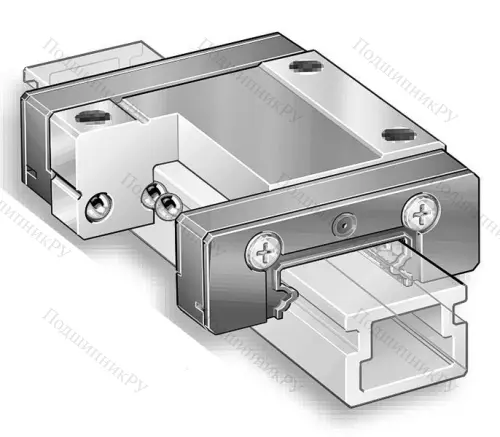 Каретка коррозионностойкая, двухрядная KWEM 15-G 2-G 2-B-V 0 в Курске