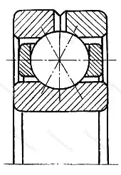 Модификация подшипника 6-116213Т размер 65x120x23 от производителя  ГПЗ-4