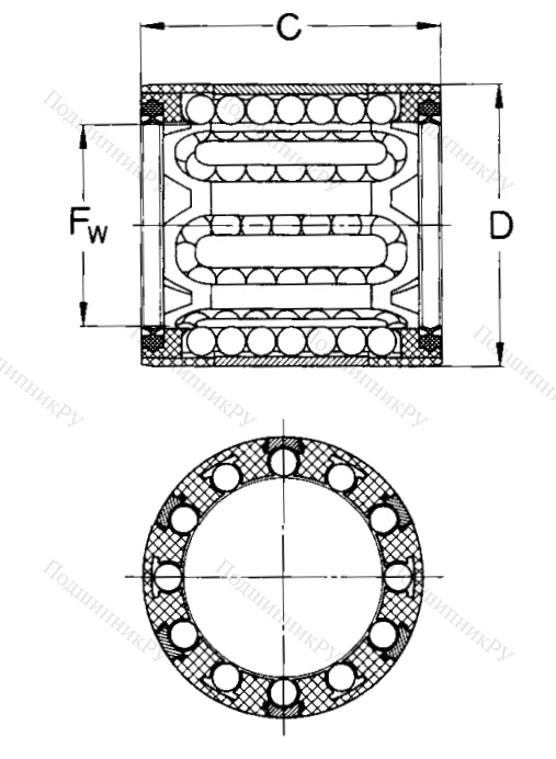 Подшипник LBBR 16-2LS в Курске