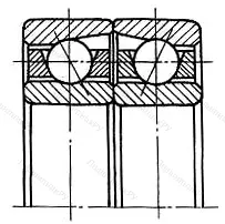 Модификация подшипника 6-366326Л1 размер 130x280x116 от производителя  ГПЗ-1