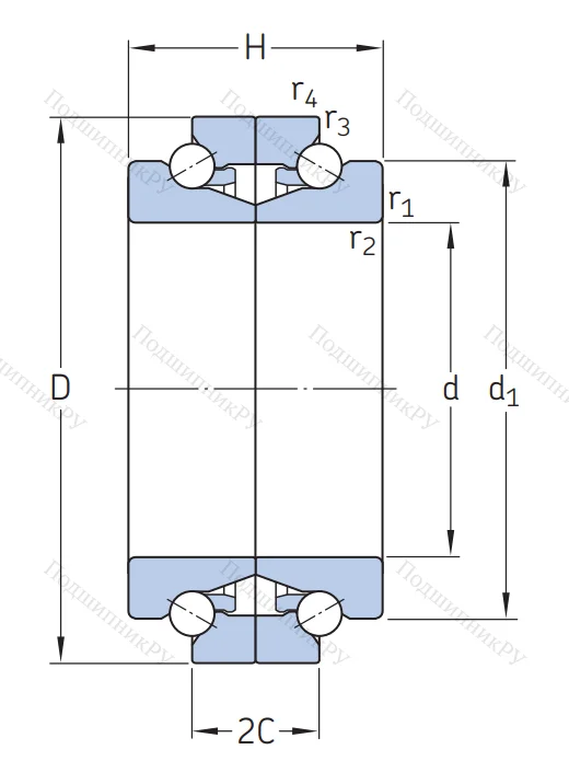 Сверхточный подшипник BTW 100 CTN 9/SP от производителя  SKF