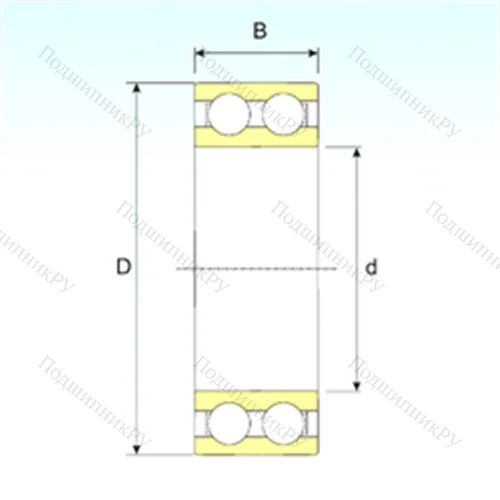 Подшипник шариковый радиальный 4309 ATN 9
