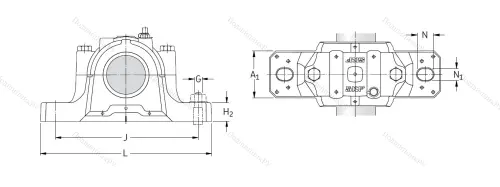 Подшипниковый корпус SE 510-608 (SNL 510-608) в Курске