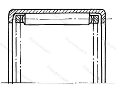 Модификация подшипника ск505822ЕР/4526 размер 50x58x22