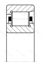 Подшипник  NF 316 (12316) размер 80x170x39
