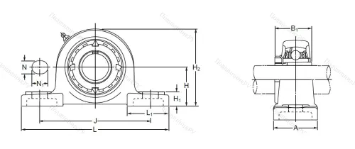 Подшипниковый узел UKP 210 в Курске