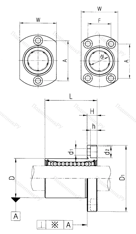Подшипник LMH 20 UU в Курске