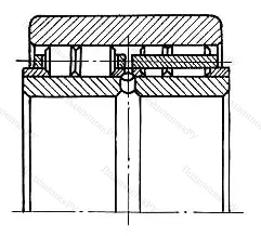 Подшипник  372807 размер 35x80x45 от производителя  ГПЗ-1