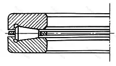 Подшипник  19744 размер 220x500x125 от производителя  ГПЗ-9