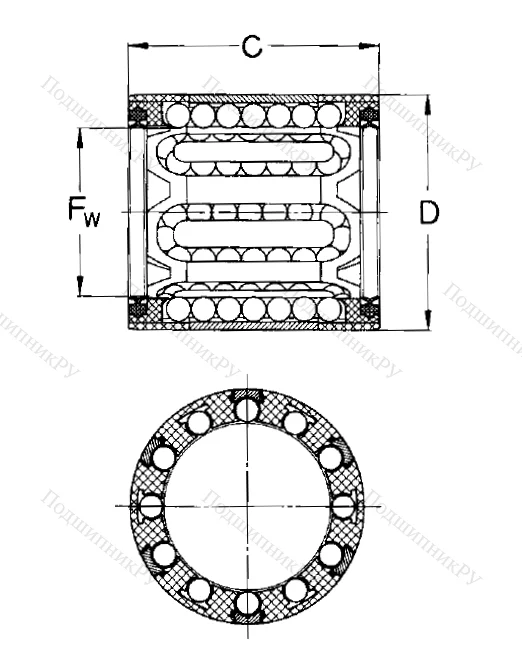 Подшипник LBBR 12-2LS в Курске