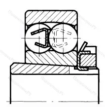 Подшипник  11518 (2220K+H 320) размер 90x180x46