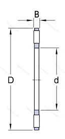 Подшипник  999272 (K 81272M) размер 360x500x45