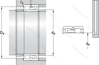 Подшипник NNU 4930 BK/SPW 33