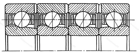 Модификация подшипника 6-866340Л1 размер 200x420x320
