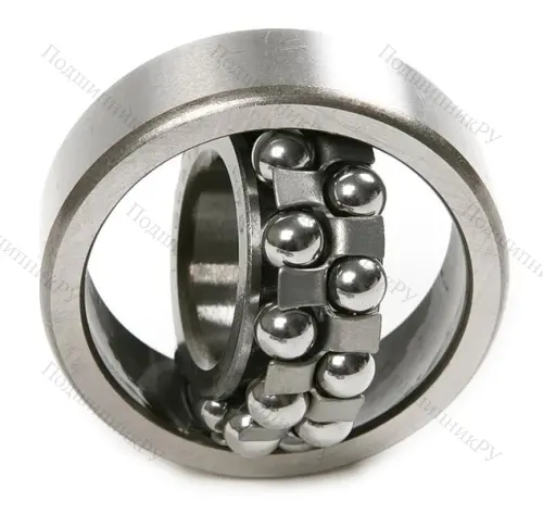 Двухрядный шариковый подшипник 1206 от производителя  NSK