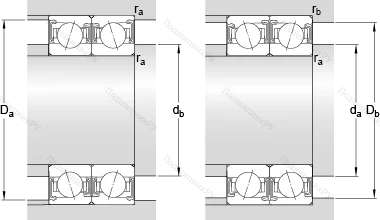 Подшипник S 7008 ACD/HCP 4A