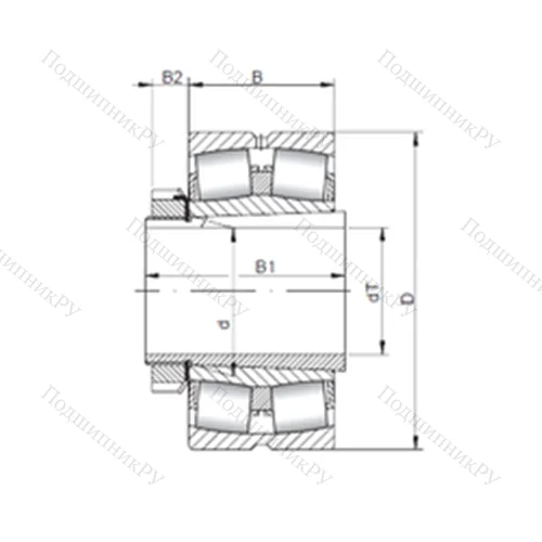 Подшипник роликовый радиальный самоцентрирующийся 22310 KCW 33+H 2310 от производителя  CX