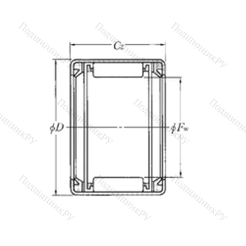 Подшипник игольчатый радиальный HMK 3831LL от производителя  NTN
