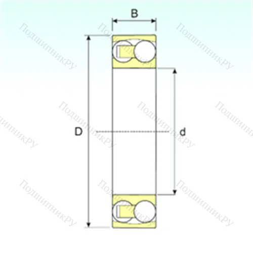 Подшипник шариковый радиальный самоцентрирующийся 2203 TN 9