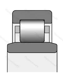 Модификация подшипника 70-672140Л размер 200x310x51 ГПЗ-1