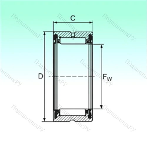 Подшипник игольчатый радиальный RNA 4902 2RS