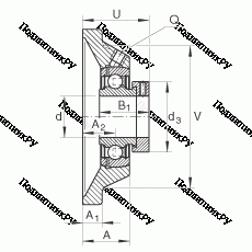 Подшипник PCJ 40-N в Курске