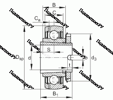 Подшипник GSH 40-2RSR-B в Курске